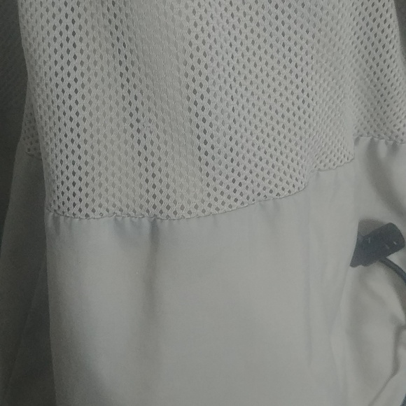 Vintage L.L.Bean Gore-Tek jacket EUC khaki grey and blue - Picture 12 of 15